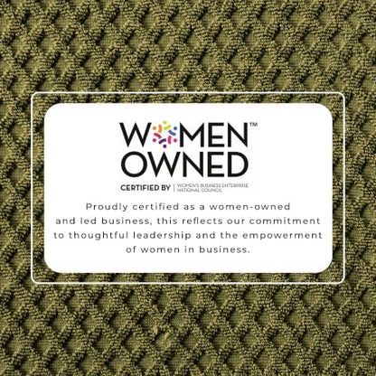Great Bay Home Bath Towels - 100% Cotton 6 Piece Bath Sheet Set - Diamond Waffle Weave - Absorbent, Durable, Quick-Dry Towels for Bathroom (Olive)