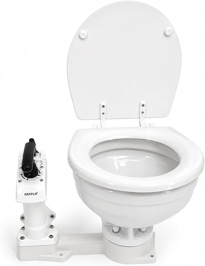 SEAFLO Manually Operated Marine Toilet Head