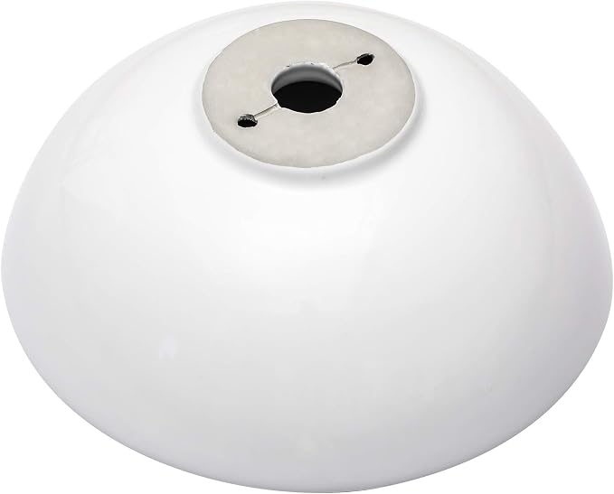 Dcolora 13 Inch Bowl Sinks for Bathrooms Round Small Vessel Sink Countertop White Ceramic Porcelain Round Bathroom Sink Bowl Above Counter Vanity Sink Basin, 13"x13" DC-V8895