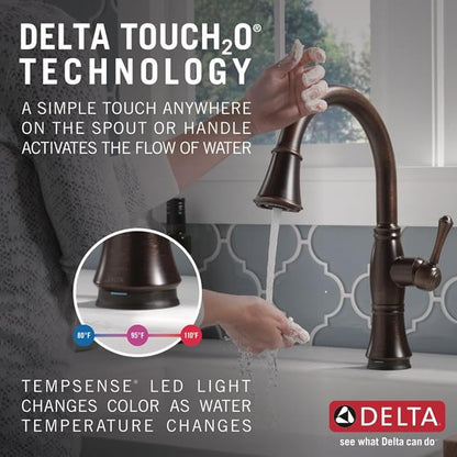 DELTA FAUCET Trinsic 3-Setting Matte Black Shower System Including Black Shower Head, Handheld Shower Handle, Shower Diverter and Shower Valve/Trim Kit, Matte Black