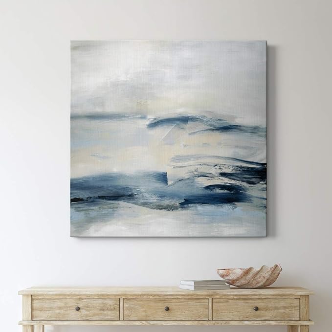 Renditions Gallery Adrift Wall Art, Premium Gallery Wrapped Canvas Decor, Ready to Hang, 40 in H x 40 in W, Made in America Print