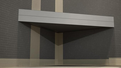 The Original Granite Bracket-The Original (24x24) Floating Corner Shower Bench- Shower Bench,Bench Seat, DIY Shower Benches,Bathroom Décor, Space Efficiency, Luxurious Feel,1 Count