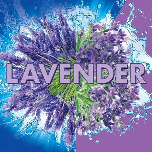 Soft Scrub 4-in-1 Rim Hanger Toilet Bowl Cleaner,Lavender,2 Count (Pack of 6)