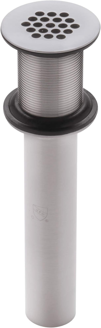Vessel Sink Strainer Drain, Brushed Nickel (STD-BN)