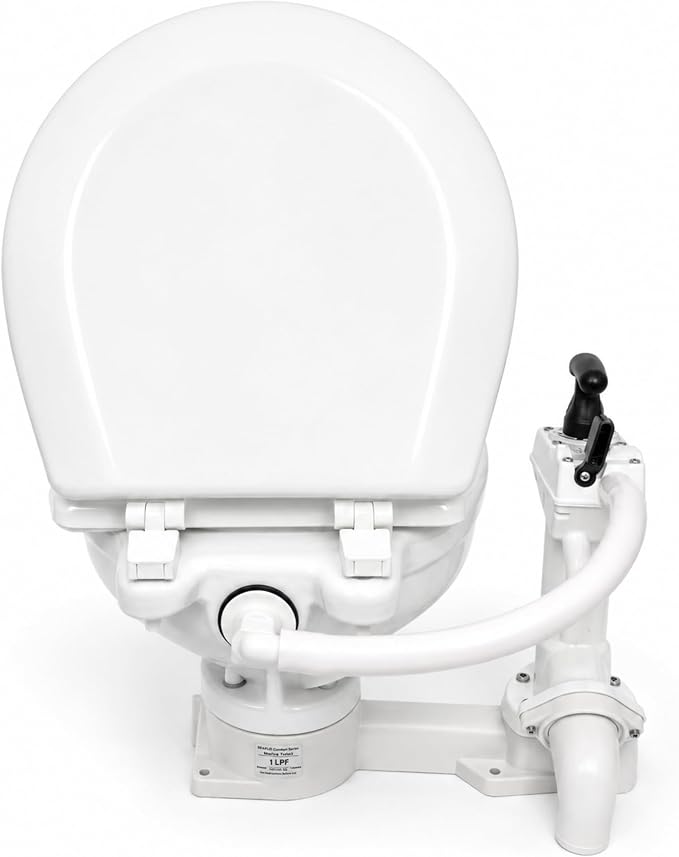 SEAFLO Manually Operated Marine Toilet Head