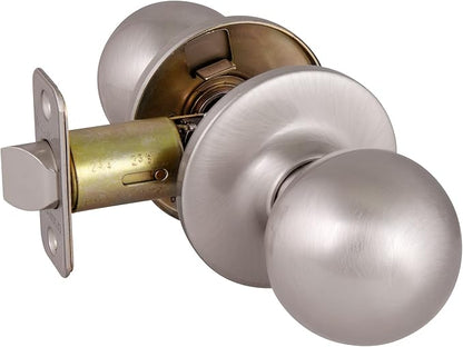 Design House 781872 Ball Passage Hall and Closet Door Knob Satin Nickel