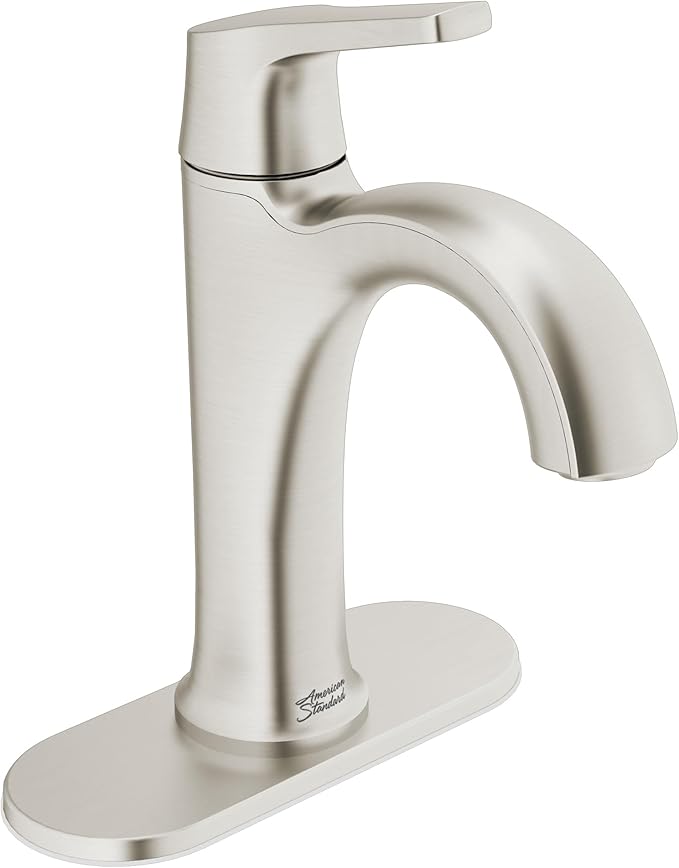 American Standard 7429101.295 Becklow Single-Handle Bathroom Faucet, 1.2 GPM, Brushed Nickel