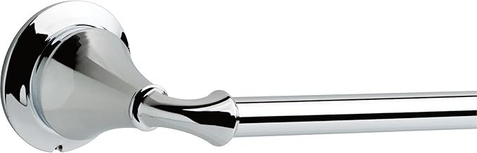 DELTA FAUCET 79424 Linden 18 in. Wall Mount Towel Bar Bath Hardware Accessory in Polished Chrome