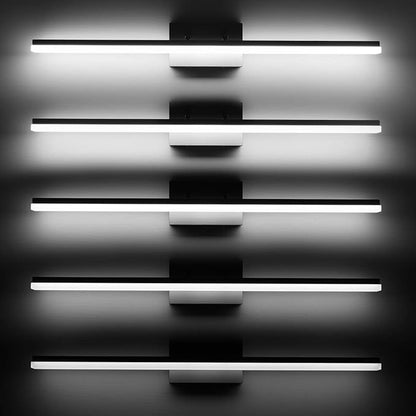mirrea 36in Modern LED Vanity Light for Bathroom Lighting Dimmable 36w Brushed Nickel (Cold White 5000K)