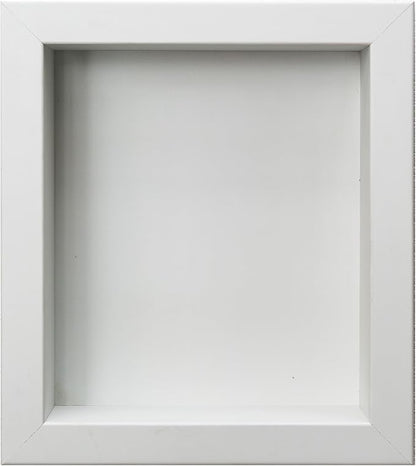 Palisade 17.5 in x 15.5 in Vinyl Shower Niche Dusty Pearl | Waterproof Shower Insert