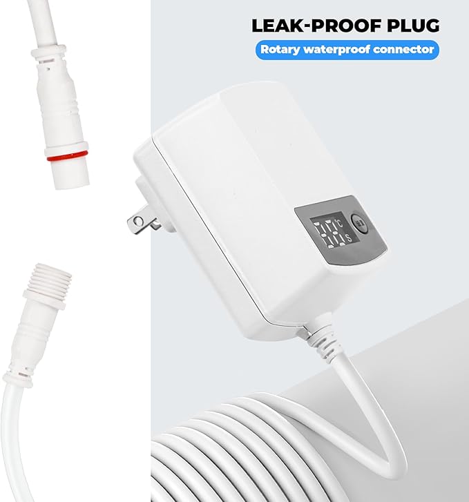 Heated Toilet Seat -Warmer Toilet Seats Elongated 6 Visual Temp Adjustable, 24V Safe Voltage Output, Slow-Close, Energy Saving, Easy Installation with PID Temperature Control