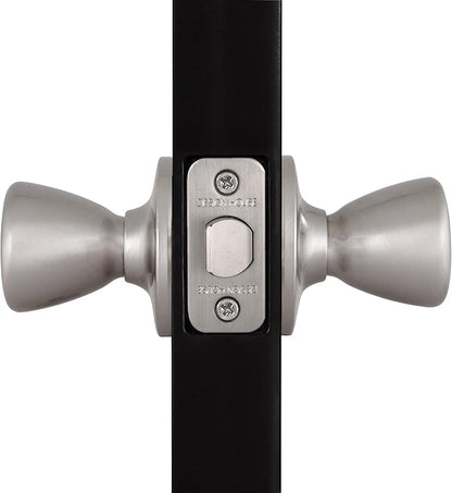 Design House 781914 Tulip Passage Hall and Closet Door Knob Satin Nickel
