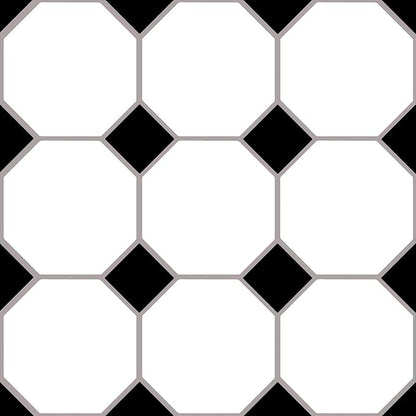 FloorPops Hudson Peel & Stick Floor Tiles, Black