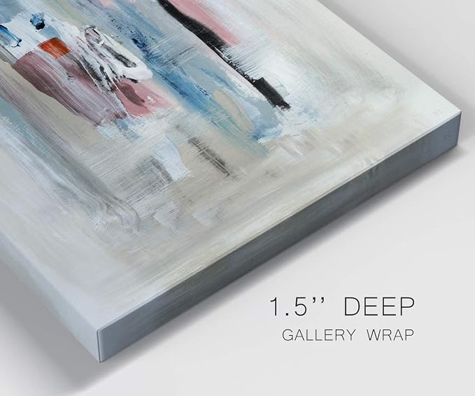 Renditions Gallery Canvas Wall Art Modern Paintings & Prints Colorful Paint Splash Canvas Abstract Wall Hanging Decorations Artwork for Bedroom Living Room Office Kitchen - 12"x18" LT02