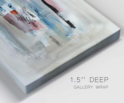 Renditions Gallery Canvas Wall Art Modern Paintings & Prints Colorful Paint Splash Canvas Abstract Wall Hanging Decorations Artwork for Bedroom Living Room Office Kitchen - 12"x18" LT02
