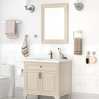 Bathroom Hardware Accessories Set: Bath Towel Bar Set, Towel Racks for Bathroom Wall Mounted, SUS304 Stainless Steel (Brushed Nickel, 12-Pieces)