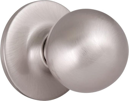 Design House 781872 Ball Passage Hall and Closet Door Knob Satin Nickel