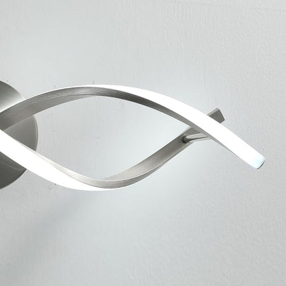 Modern Nickel LED Vanity Lighting,Bathroom Light Fixture Over Mirror,21 Inch,6000K Cool White