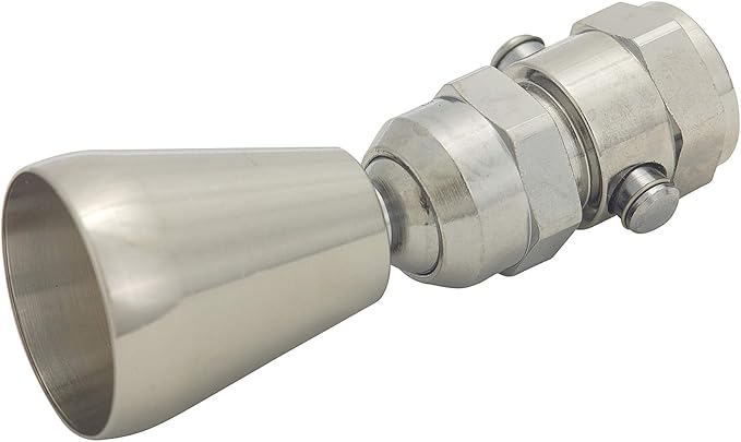 WHEDON PRODUCTS USD2C Brass/Chrome Deluxe Shower Head