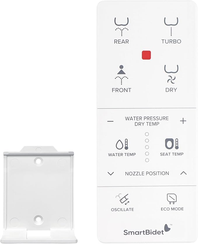 SmartBidet Remote Control Replacement for the SB-1000 Bidet Electronic Toilet Seat Remote
