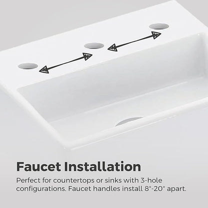 Pfister Capistrano Bathroom Sink Faucet, 8-Inch Widespread, 2-Handle, 3-Hole, NSF Certified, Spot Defense Brushed Nickel Finish, LF049CSOGS