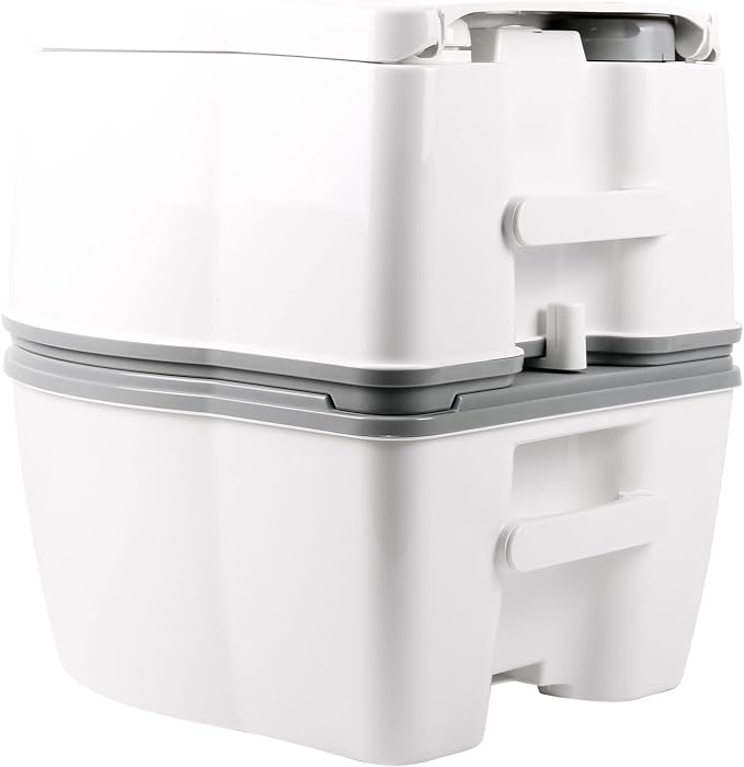 Thetford 92305 Porta Potti 565P Excellence Portable Toilet (Manual), 448 x 388 x 450 mm, White