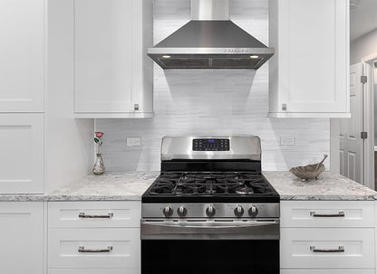 StyloVue 4 Pieces Peel and Stick Backsplash for Kitchen, 3" x 6" PVC Subway Tile 2026 Upgraded Dolomite Star Gray Backsplash Stick on Tile Elevate Kitchen Fireplace RV
