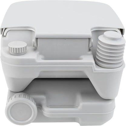Hengs Portable 2.5 Gallon Gray Toilet