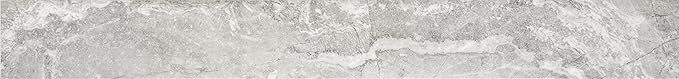 Daltile Perpetuo 3" X 24" Porcelain Marble Look Bullnose in Matte Eternal Grey (Sold by the piece)
