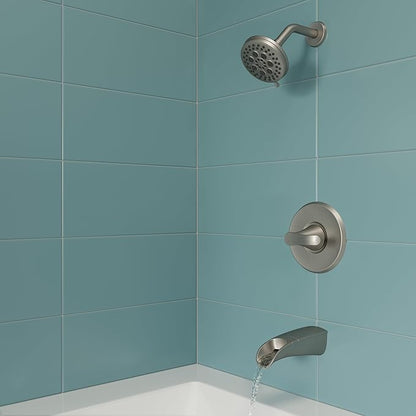 Pfister 8P8-WS2-JDSGS Jaida 1-Handle Tub & Shower Faucet with Adjustable Spray Width In Spot Defense Brushed Nickel