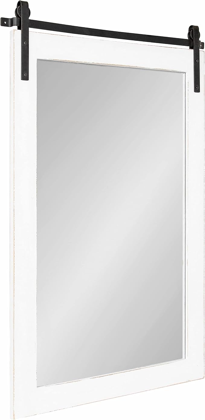 Kate and Laurel Cates Farmhouse Wall Mirror