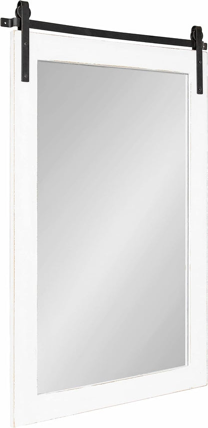 Kate and Laurel Cates Farmhouse Wall Mirror