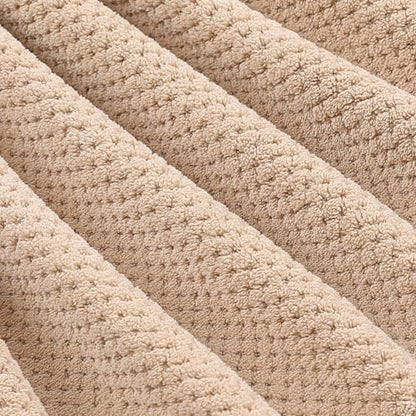 YTYC 39x78 Bath Sheets Set,Towels for Bathroom,Beige,6-Pieces