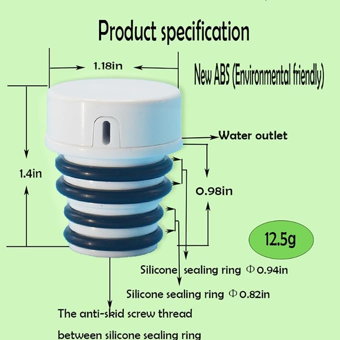Portable Bidet for Toilet, Travel, Hiking or Camping. Compatible with Every Bottle. Ultralight