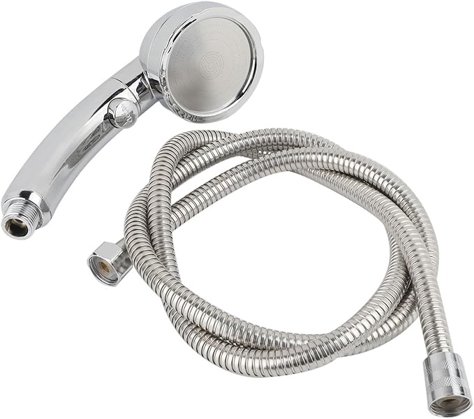 Fafeicy Adjustable Shower Head 3 Modes High Pressure Water Saving Shower Spray with Removable Washable for Bathroom Home Use
