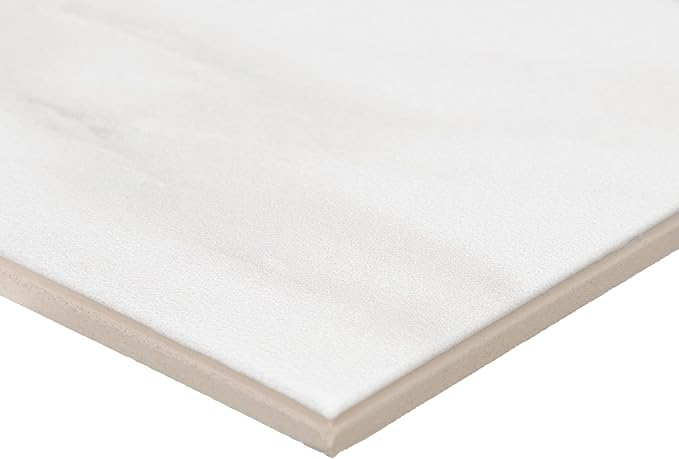 Daltile Perpetuo 4" X 12" Glazed Ceramic Wall Tile in Satin Brilliant White (28 pieces per carton) (10.64 sqft per carton)