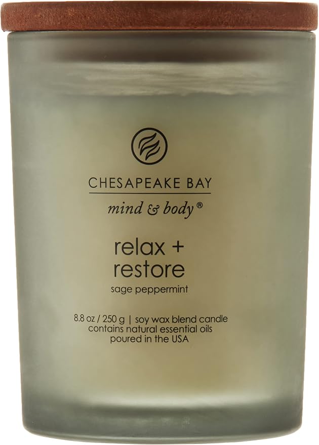 Chesapeake Bay Candle PT41987 Candle Medium Jar Sheer Jasmine Home Decor 8.8oz (Pack of 4)