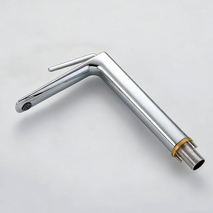 Single Hole Faucet for Bathroom Sink Bathroom Faucet Single Handle Hot and Cold Chrome