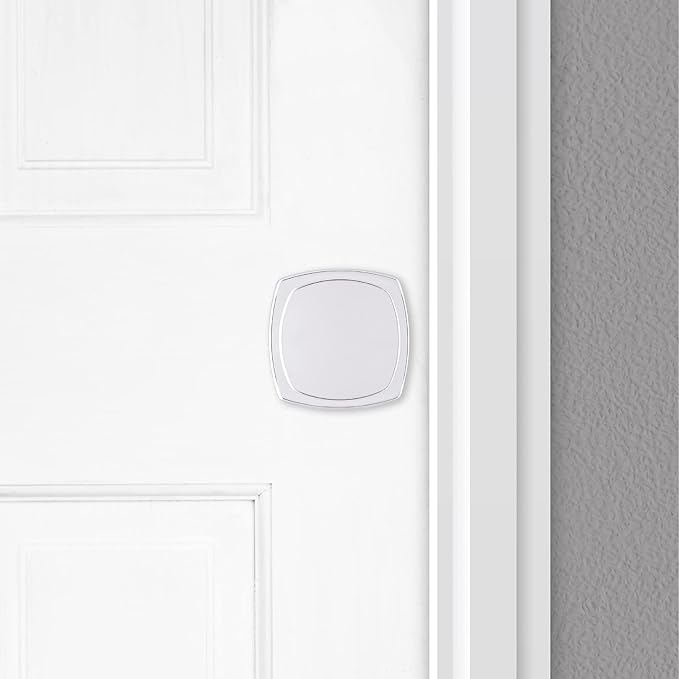 Kwikset Arroyo Knob Dummy Door Knob, Single Sided Handle for Closets, French Double Doors, and Pantry, Polished Chrome Non-Turning Interior Push/Pull Door Knob