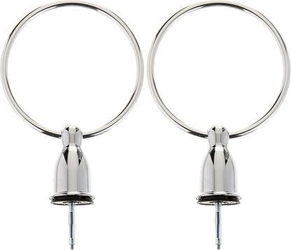 Moen YB8086CH Mason Hand-Towel Ring, Chrome (Pack of 2)