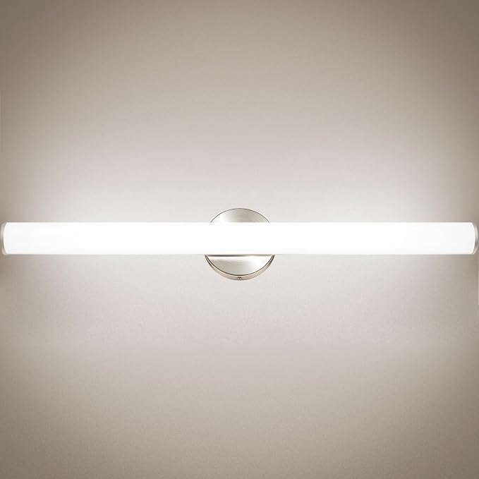 31.5 Inch LED Bathroom Vanity Light, Brightness Adjustment Vanity Light Bar 30W 3000LM, Natural White 4000K Wall Lights Fixture Over Mirror, Modern Vanity Lighting for Bathroom/Dressing Room