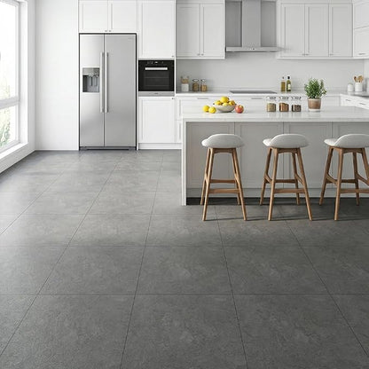 Peel and Stick Floor Tile 12 x 12 Inch Self Adhesive Marble Vinyl Flooring | waterproof and removable sticker tiles, 20-pack covers 20 Sq. Ft, DIY tiles for bedroom, bathroom, kitchen and dining room
