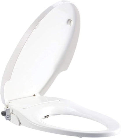 AXENT FB108 Round Front Toilet Seat with Bidet Function - No Electrical Outlet Required