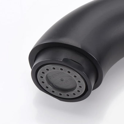 Sumerain Widespread 8 inch Bathroom Faucet - Black Basin Faucet with Two Handles