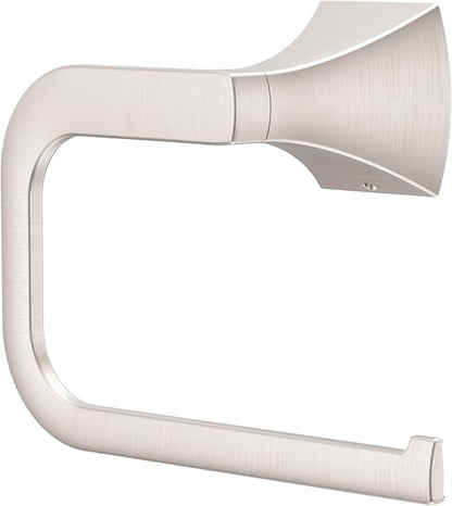 Pfister Bruxie Towel Ring, Hand Towel Holder for Bathroom, Wall-Mounted, Screw-in, Spot Defense Brushed Nickel Finish, BRBBIE0GS