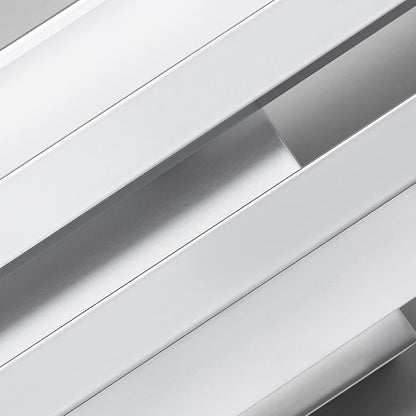PRESDE 24" Inch LED Vanity Light Silver Bathroom Light Fixtures Over Mirror Modern Bath Wall Lighting Bar Dimmable