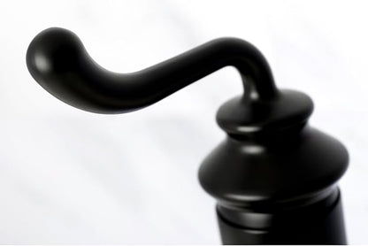 Kingston Brass LS5410RL Royale Bathroom Faucet, Matte Black, 5.88 x 5.06 x 9