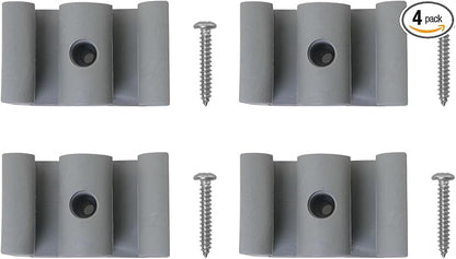 4PCS Framed Sliding Rubber Door Bumpers Gray Glass Positioning and Anti Collision for Shower Glass Sliding Doors