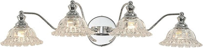 Chrome 4 Light Vanity Light Bathroom Light