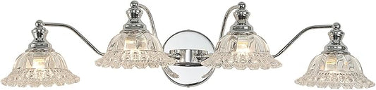 Chrome 4 Light Vanity Light Bathroom Light